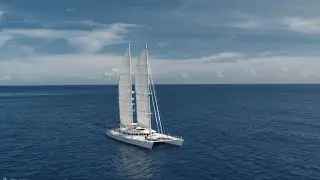 Luxury Catamaran DOUCE FRANCE @ Tahiti 2022