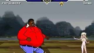 Fat Albert vs Sena MUGEN BATTLE