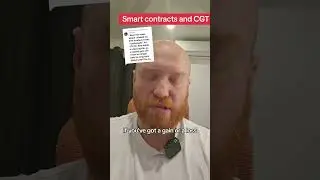 smart contracts and CGT #tax #ato #cryptotax #taxtok