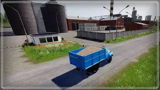 Farming Simulator 19 (CoursePlay+AutoDrive) Карта «Село Ягодное» Сахарный Завод.