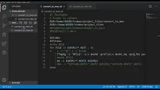 Linux convert MKV to MOV with FFMPEG for Davinci Resolve