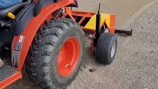 Compact Tractor Beach Cleaner Light-Duty - Beach Cleaning Equipment