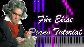 Beethoven - Für Elise (Piano Tutorial)