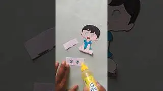 (1)Tutorial Moving Paper Puppet👀inspired by wasu art
