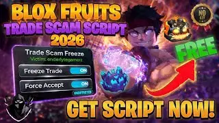 😈 Blox Fruits Trade Scam Script 2026 | Freeze Trade + Force Accept | NO KEY Working Free Script