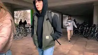 Clips of Northeastern University's Boston Campus | January 2023