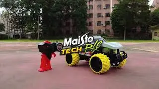 1/16 Scale Maisto Tech R/C Dinoshock Monster Truck!