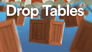 Drop tables - Assets - Learn with LootLocker