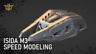 Tanki Online | Isida M3 Speed Modeling | Blender