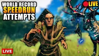 I'M BACK & THIS RNG IS CURSED!!! - Valheim World Record Speedrun Attempts