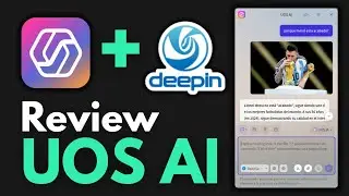 Deepin 25: The First Linux Distro with Native AI 😱 | UOS AI Explained