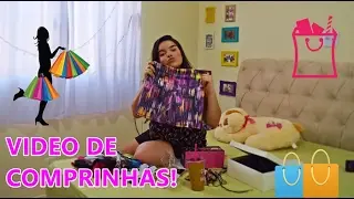 Video de comprinhas!