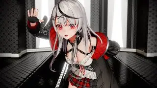 【MMD】Hotel Moonside -wa. remix-  沙花叉クロヱ