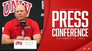 UNLV Football Press Conference - September 25, 2023