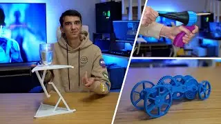 I Printed Interesting Models with a 3D Printer!