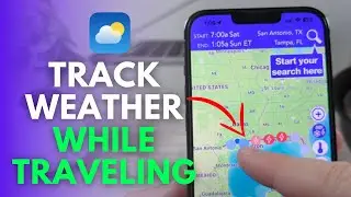 How To Track Weather While Traveling (Weather Travel App)