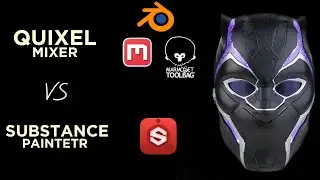The Best 3D texturing/Render Tools: Substance Painter vs Quixel vs Marmoset
