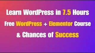 WordPress Tutorial for Beginners | How to Create WordPress Website | Complete Web Development Course