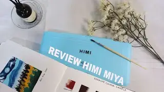 Unboxing himi/miya jelly gouache // review 18 colors and first impression❤