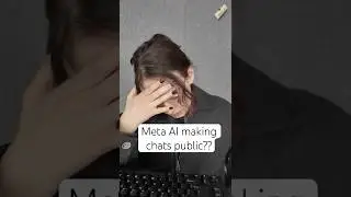 Meta AI making chats public? 😵‍💫