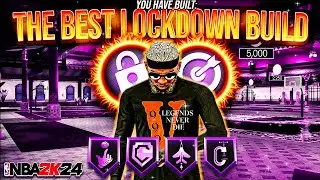 *NEW* BEST LOCKDOWN BUILD in NBA 2K24 CURRENT GEN + BEST BADGES! BEST SHOOTING LOCKDOWN BUILD 2K24!😱