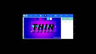 #ThinTextEffect