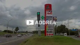Цифровые экраны на АЗС 