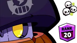 Апаю Дэррила на 20 ранг!|Brawl Stars