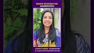 Smarte Technique For manifestation | Dr. Rajitha Vanga | Manifestation Coach