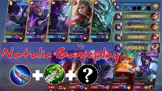 Natalia Gameplay xTop Global #mobilelegends #mlbb #mlgameplay #gaming #games #gamer #tiktok