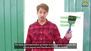 Instruktionsfilm Front Ommålningsfärg