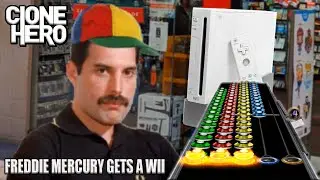 Freddie Mercury Gets A Wii but it’s on Clone Hero