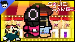 🍄SUPER MARIO Vs. Giant Squid Game Maze 2!