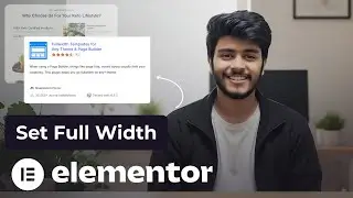 Fix Elementor Full-width Not Working in Few Clicks | Make Elementor Full-width (2025)