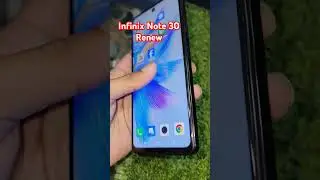 Infinix Note 30 full phone Renew housing lcd frame back glass