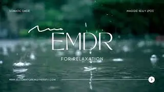 5-Min Self Administered EMDR for PTSD | Bilateral Beats & Rain Sounds for Calm & Vagus Nerve Toning