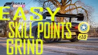 EASY SKILL POINTS GRIND METHOD UNDER 2 MINUTES/Forza Horizon 4