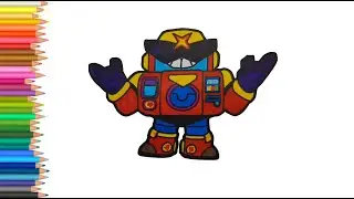 Как нарисовать Вольт из Бравл Старс | How to draw a Volt from Brawl Stars