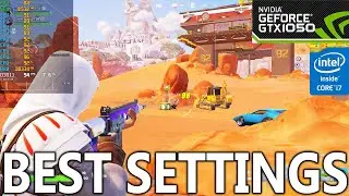 Fortnite Chapter 5 Season 3 on GTX 1050 | Best Optimized Settings | 1080p | #gtx1050