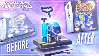 The Ultimate Way to RESTORE Retro Video Game Boxes | DJVG
