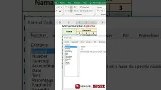 cara menyembunyikan angka 0 di excel