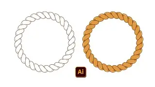 Rope Brush in Illustrator 