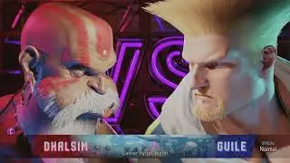 SF2 player plays Street Fighter 6 #1 -Dhalsin