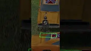 Fully Armored '69 Charger General Lee Version Short Project Zomboid Mod Showcase 