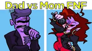 Friday Night Funkin' but Daddy Dearest & Mommy Get Divorce Full Week (FNF Mod)