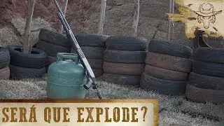 Calibre 12 X Botijão de gás CHEIO: Quem ganha? - Covil do Lobo Ep.14