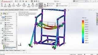 SolidWorks Simulation Tutorial on Weldments Part|Model is Unstable issue RESOLVED