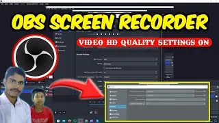 OBS Screen Recoder Setting 2024 || OBS Screen Recording Full HD Setting On 20254 || OBS studio 2024
