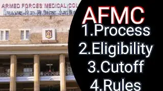 AFMC Exam Eligibility, Selection Process, Exam Pattern | NEET 2021