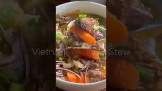 Bo Kho with chuck roast beef, tripe, tendons and carrots. #maihomecooking #bokho #vietnamesefood